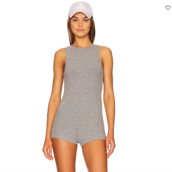 REVOLVE Kate Basic Ribbed Romper - Picture 2 of 4